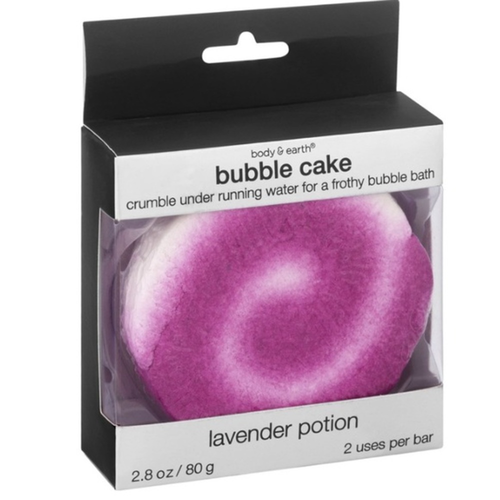 🔥5/$25🔥 Body & Earth Bubble Cake - Lavender Potion